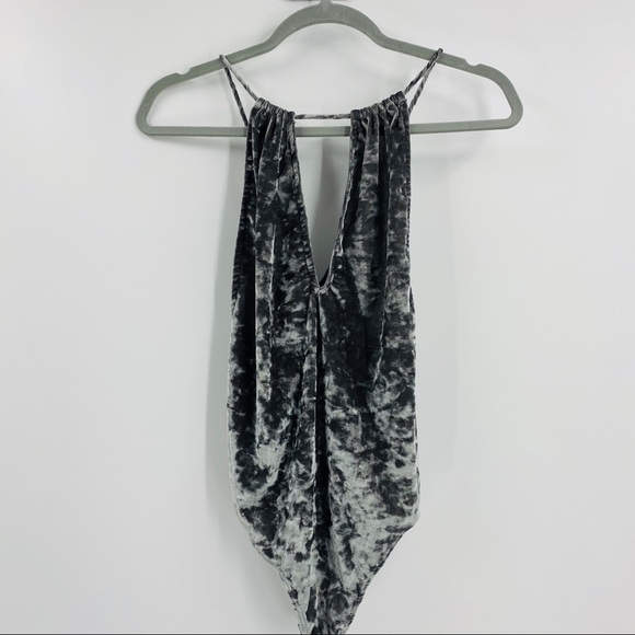 Urban Outfitters Out From Under Velvet Body Suit M - Picture 9 of 13